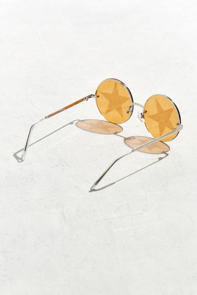 UO Visionary Star Round Sunglasses #3