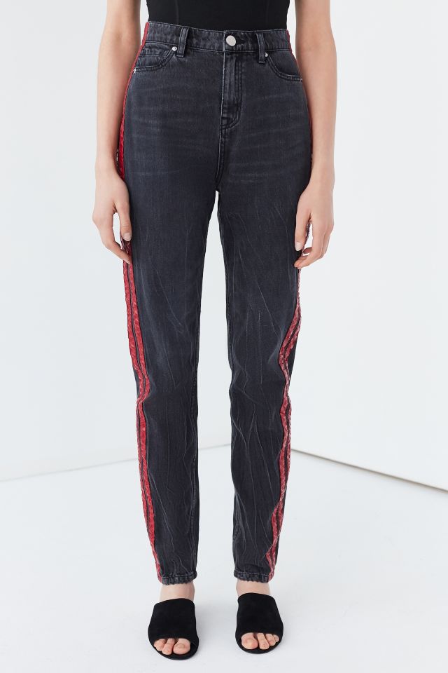 Jeans de style Mom avec rayures sur les côtés BDG #1