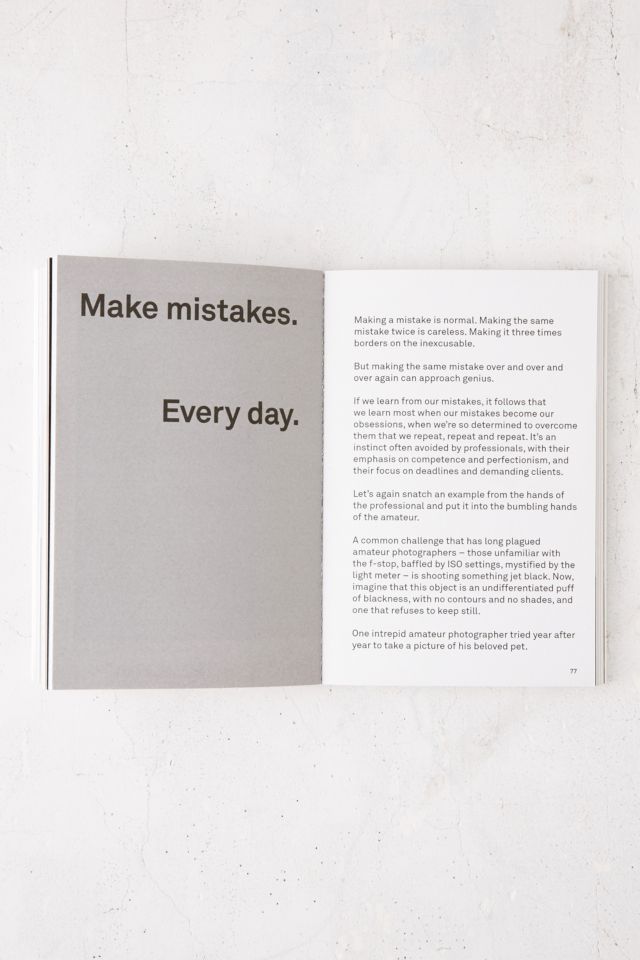 Failed It! How To Turn Mistakes Into Ideas And Other Advice For Successfully Screwing Up par Erik Kessels #5