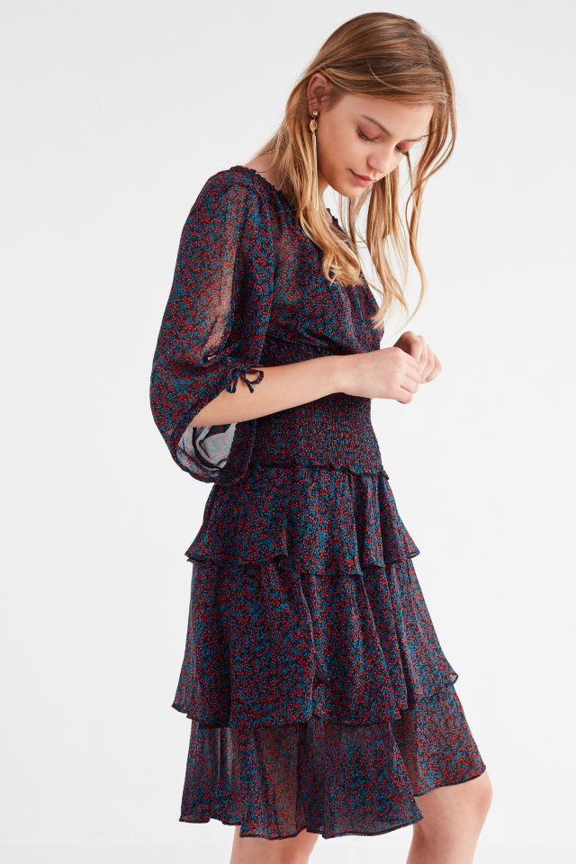 Robe à volants et à smocks Creza Style Mafia #1
