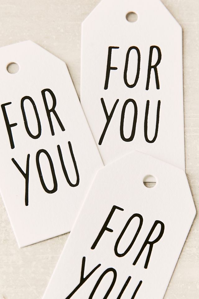ASHKAHN For You Gift Tag Set #1