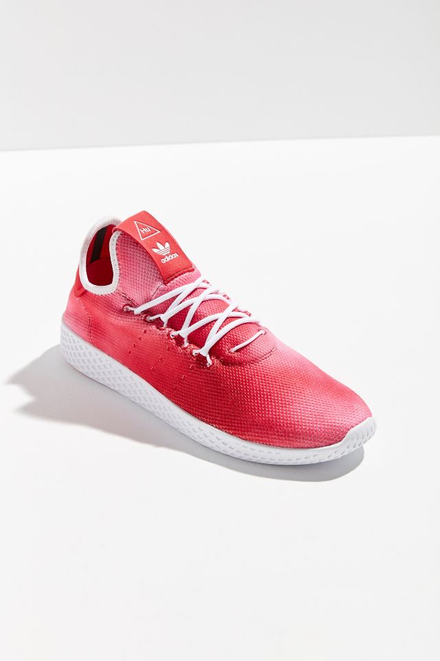 adidas Originals x Pharrell Williams Tennis HU Sneakers In Red