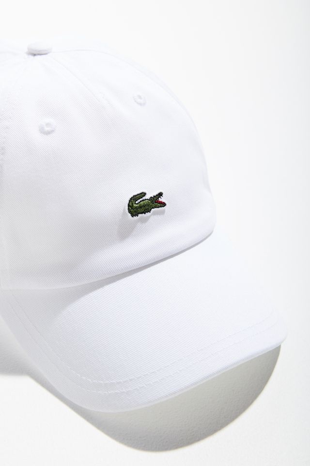 Lacoste White Baseball Hat #1