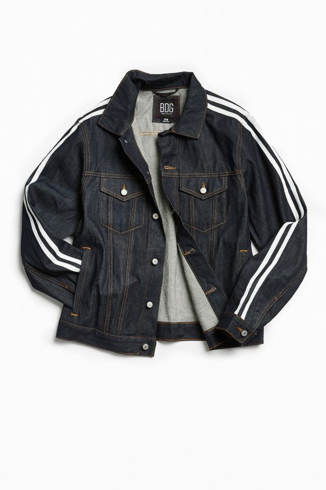 BDG Painted Side Stripe Trucker Jacket #1