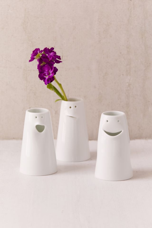 Spin Ceramics Mini Face Vase Set | Urban Outfitters