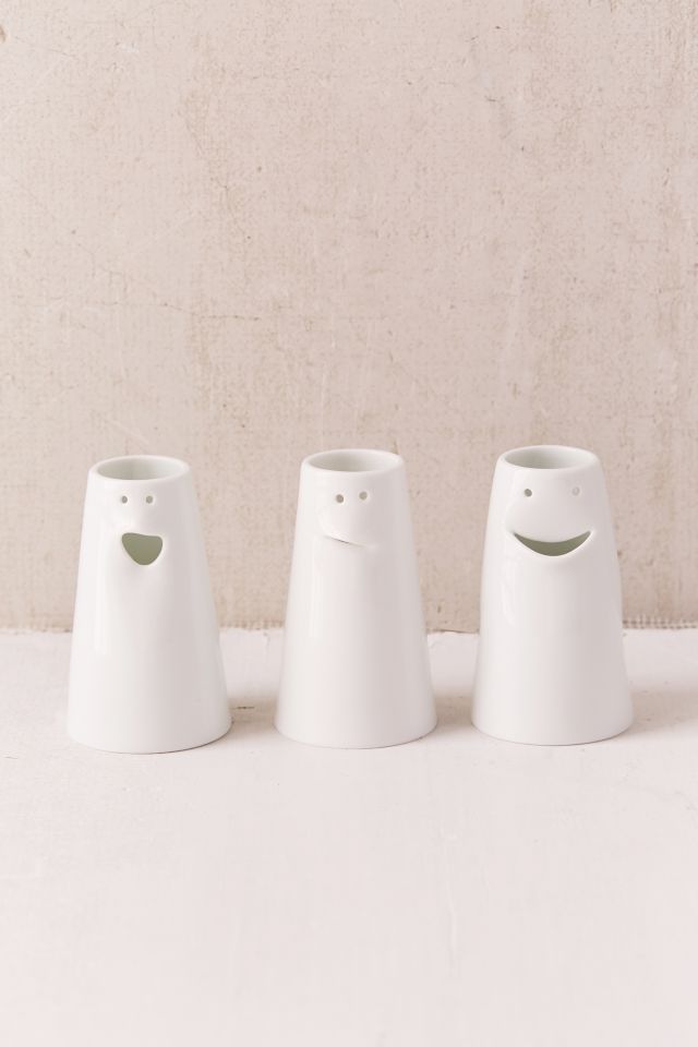 Spin Ceramics Mini Face Vase Set #1