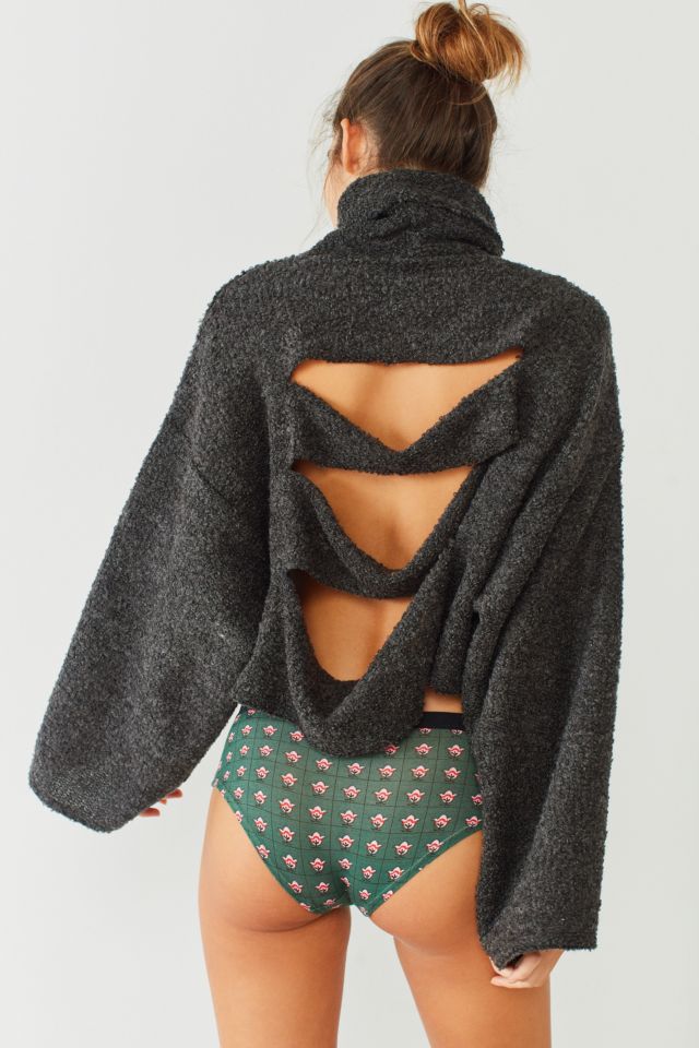 Out From Under Tear Away Turtleneck Sweater #4