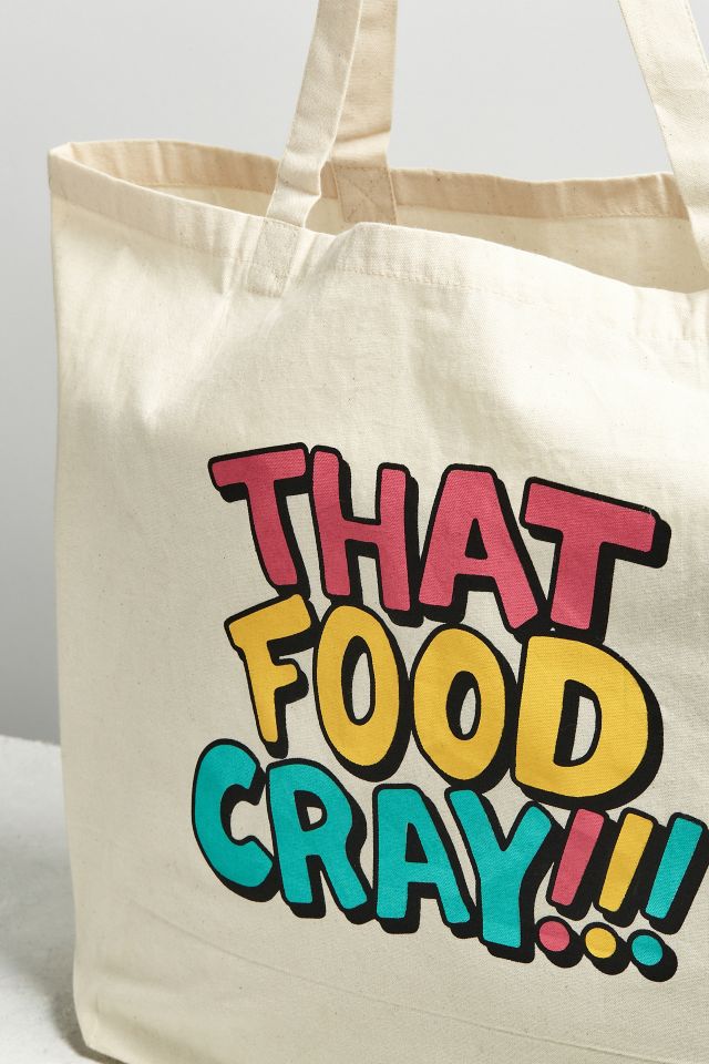 That Food Cray !!! Logo Tote Bag #3