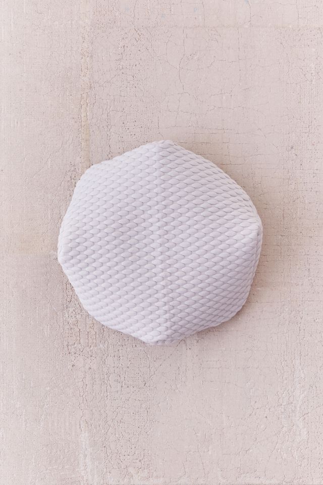 Marshmallow Hexagon Floor Pillow #1