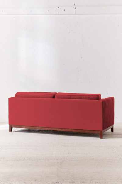 Piper Petite Velvet Sofa - Thumbnail 2
