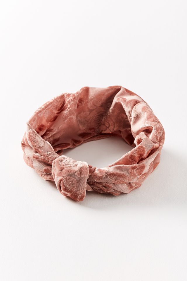 Burnout Velvet Knot Headwrap #1