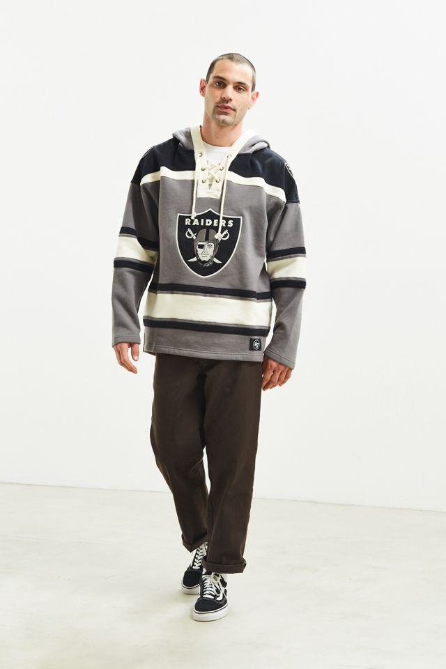 47 Brand Oakland Raiders Lacer Hoodie Sweatshirt | Urban Outfitters