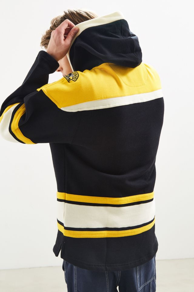 Men's Boston Bruins '47 Black Superior Lacer Pullover Hoodie