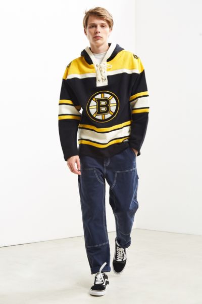 bruins lacer hoodie