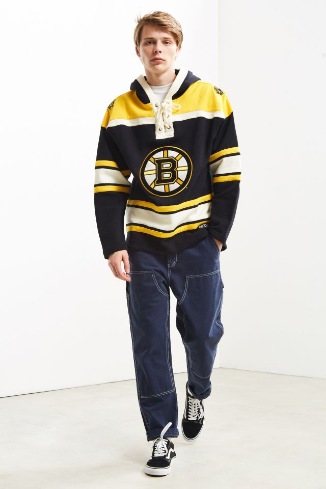 Bruins '47 Centennial Logo Lacer Pullover Hood (XXL) | Boston ProShop