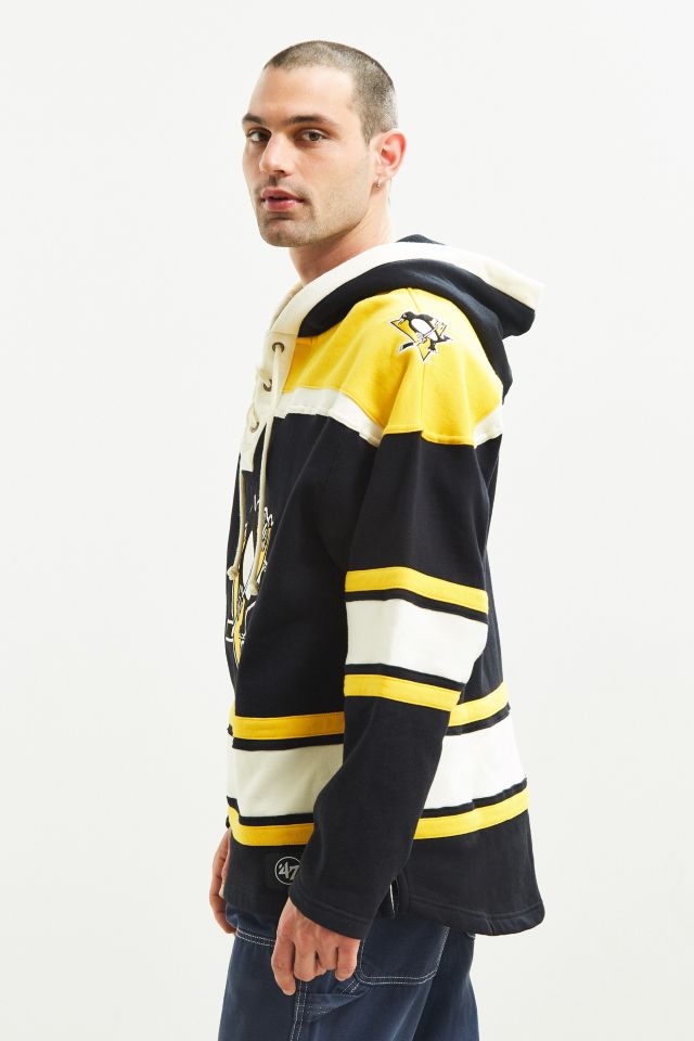 Only 64.97 usd for 47 Brand Pittsburgh Penguins NHL Lacer Hoodie