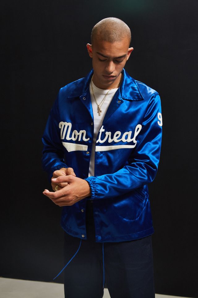 atmos Lab x Ebbets Field Flannels Unveil an Exclusive Satin Jacket