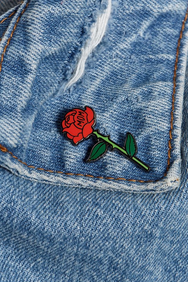 Pintrill Mom Rose Pin #2