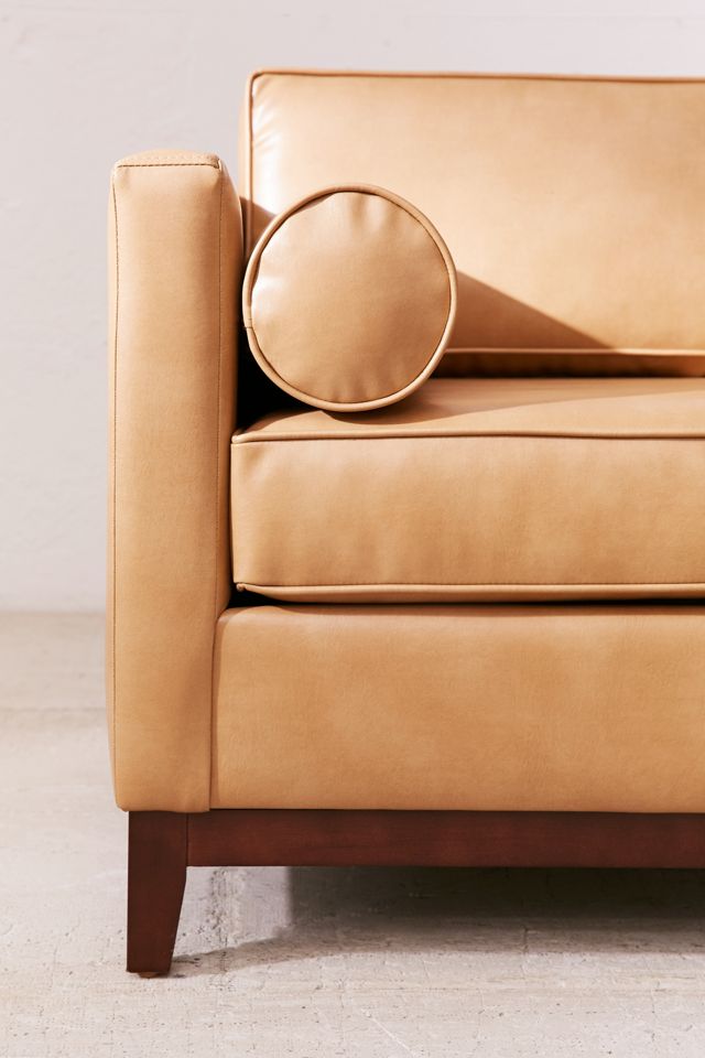 Piper Petite Recycled Leather Sofa