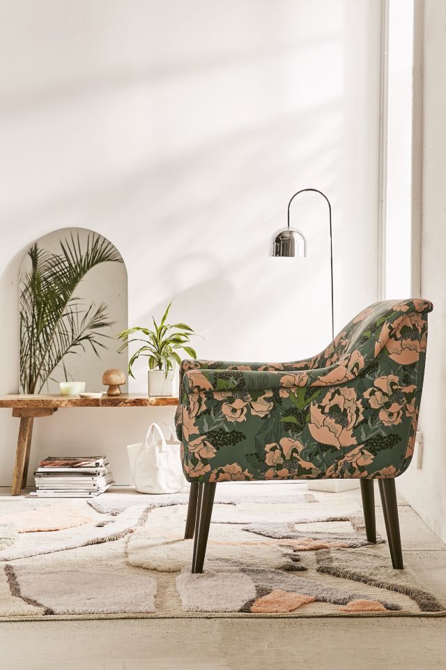 Polly Floral Print Arm Chair #1
