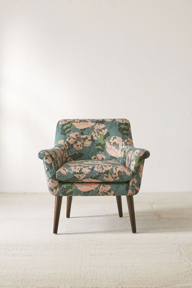 Polly Floral Print Arm Chair #2