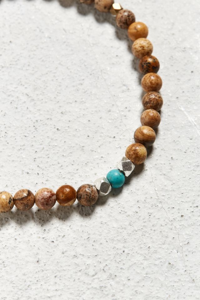Bracelet de jaspe paysage BRANCO #2
