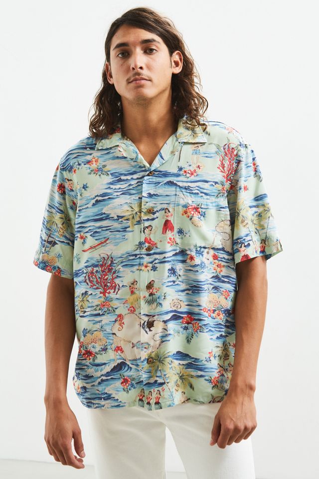 Polo Ralph Lauren Andy Rayon Camp Collar Shirt | Urban Outfitters