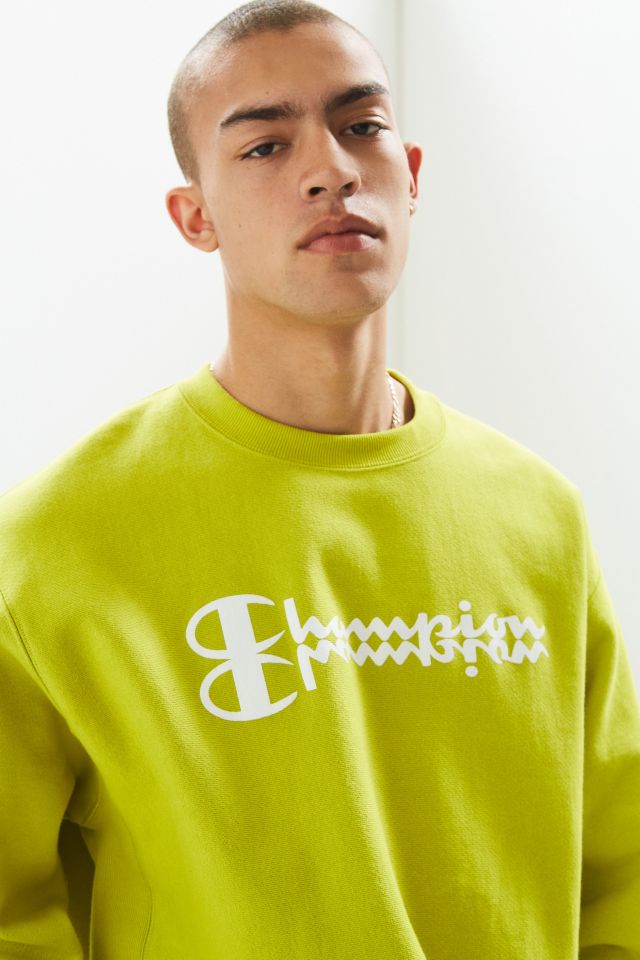 Champion sweater neon 90 best sale