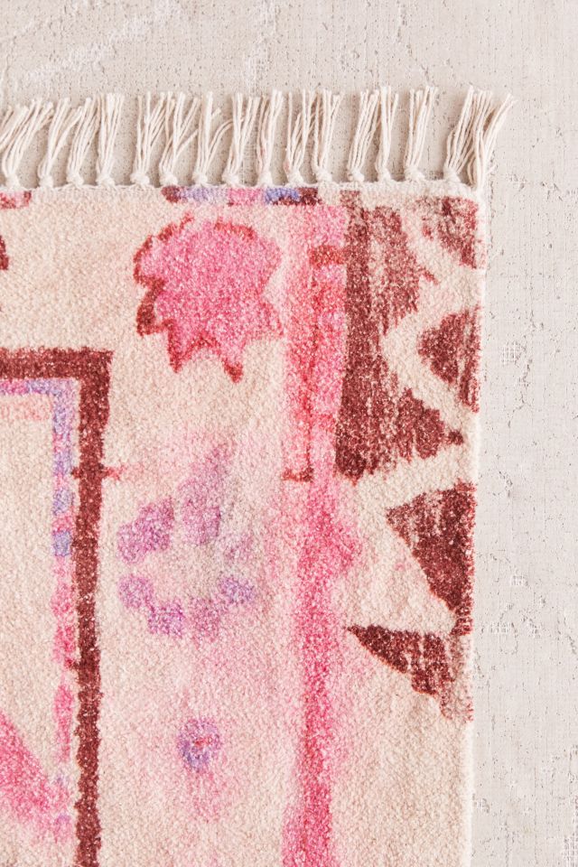 Celia Faded Print Chenille Rug #3