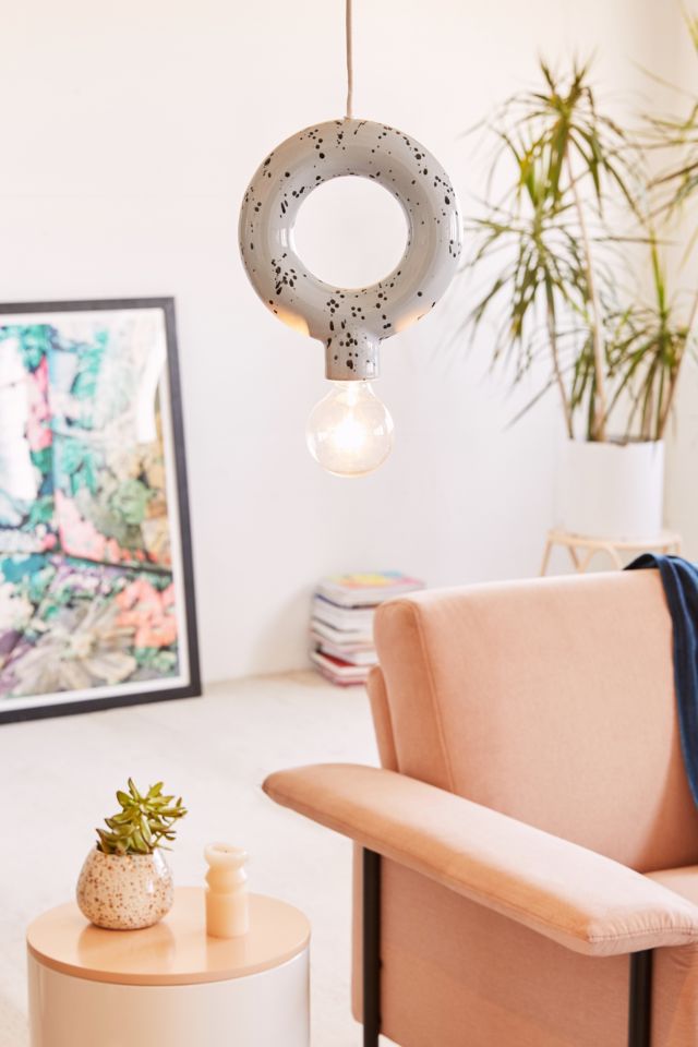 Jasa Ceramic Hoop Pendant Light