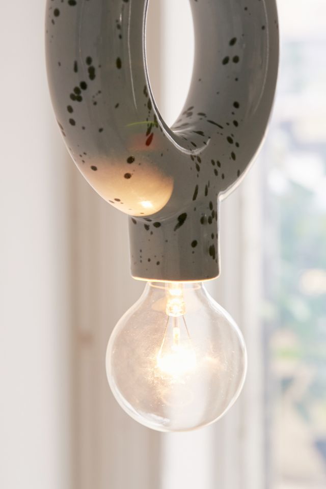 Jasa Ceramic Hoop Pendant Light #3