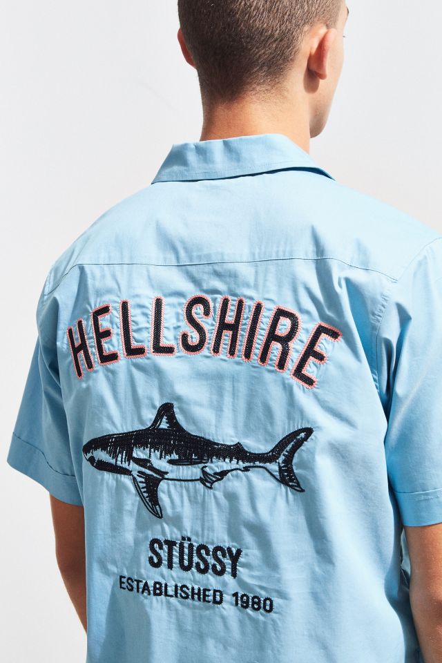 2022新春福袋 STUSSY シャーク ボーリングシャツ hellshire