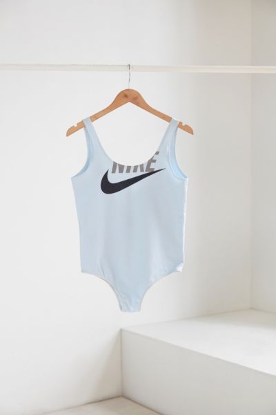 nike blue bodysuit