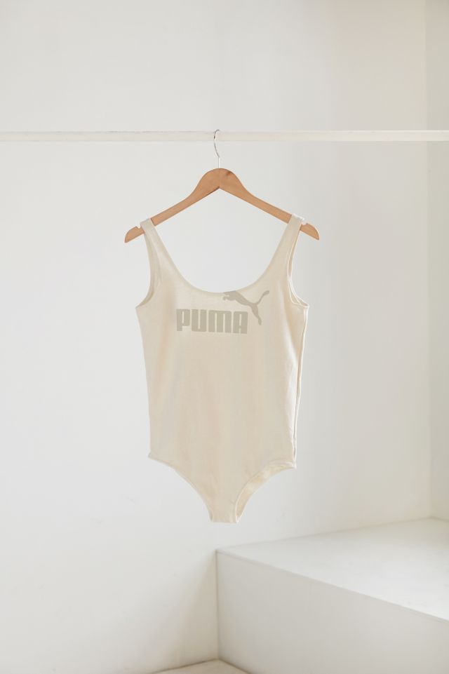 Vintage Remade Puma Cream Bodysuit