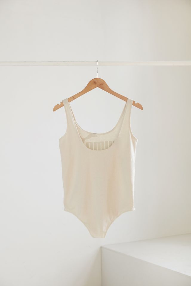 Vintage Remade Puma Cream Bodysuit #1
