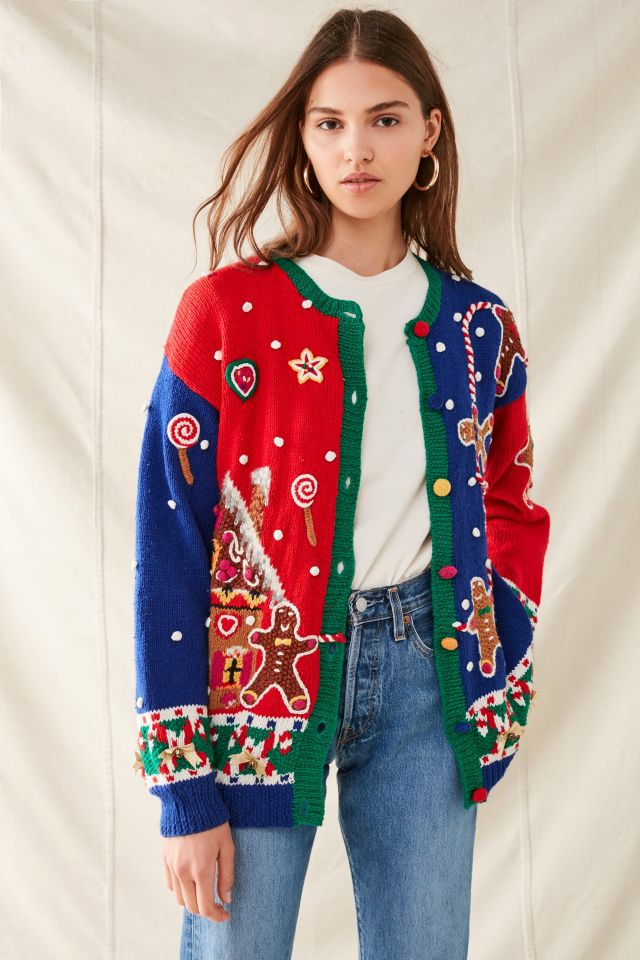 Christmas cardigan sweater best sale