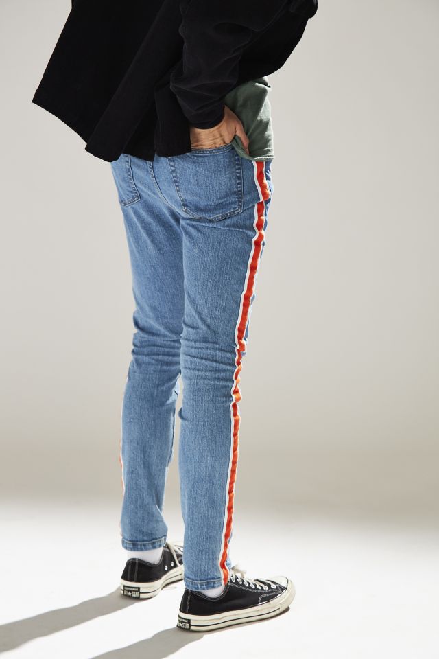 Side tapes cheap for jeans