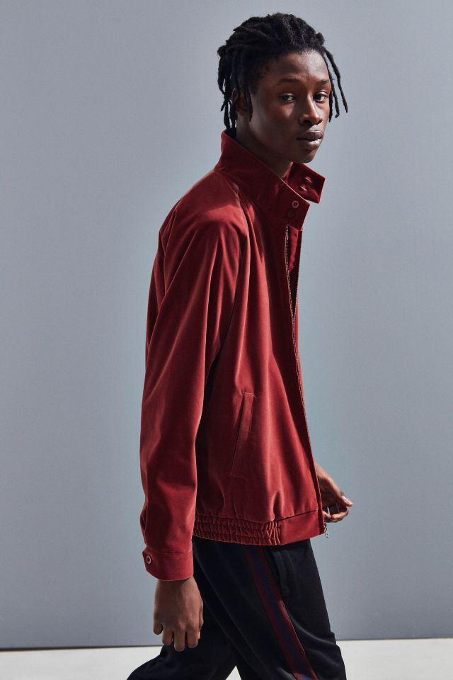 Stussy Velvet Harrington Jacket #3