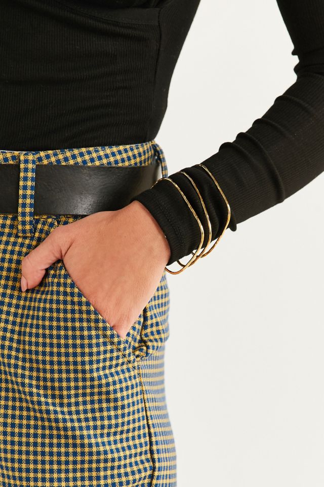Ensemble de bracelets joncs martelés #1