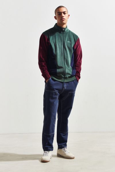 stussy velour jacket