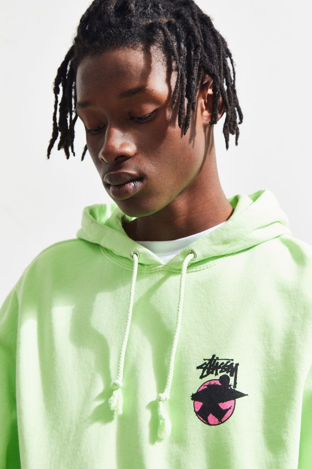 Stussy neon hoodie online