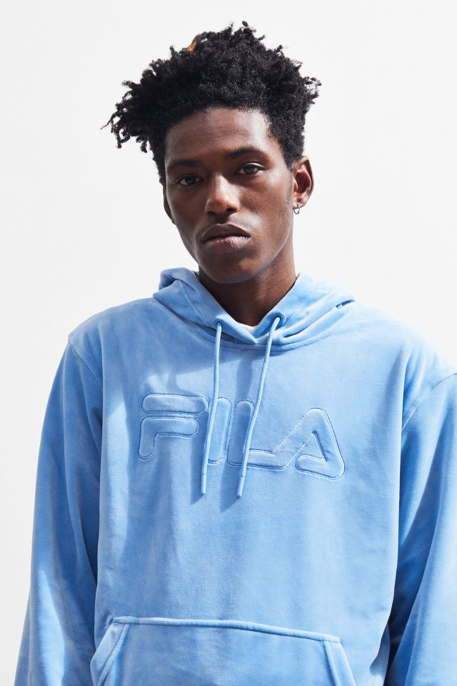 FILA Velour Hoodie | Urban Outfitters