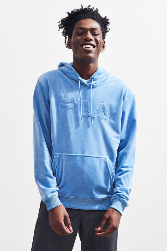 Fila asher cheap velour hoodie