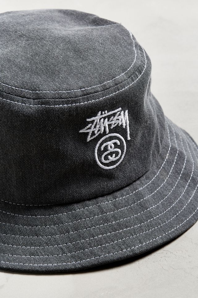 STUSSY WASHED STOCK BUCKET HAT Ｓ／Ｍ STUSSY Washed Stock Bucket - Mint | THEROOM Barcelona