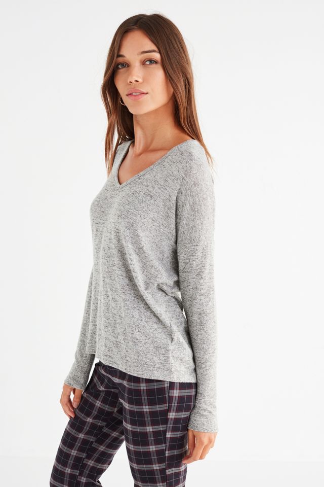 T-shirt à manches longues et encolure en V Margo Project Social T #3