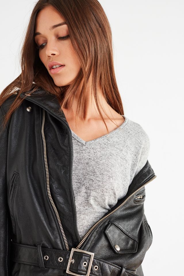 T-shirt à manches longues et encolure en V Margo Project Social T #4