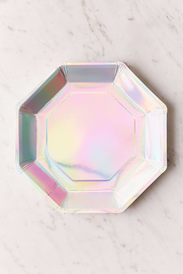 Ginger Ray Iridescent Paper Plate Set #1