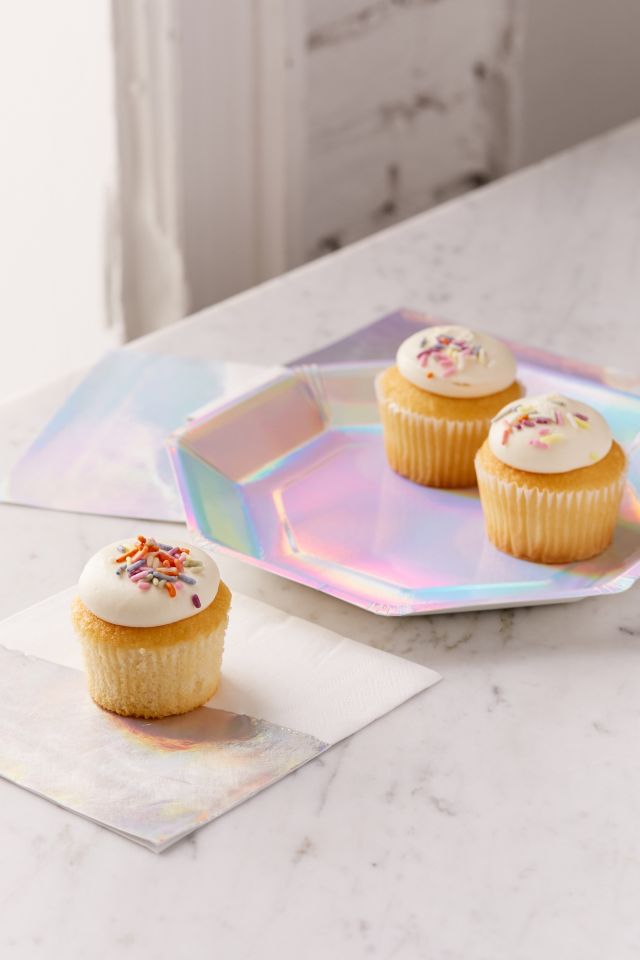 Ginger Ray Iridescent Foil Dipped Napkins #1