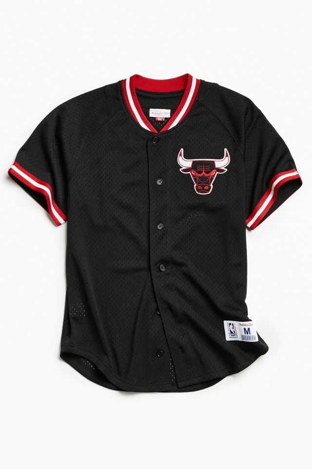Mitchell & Ness Chicago Bulls Button Front Jersey | Urban Outfitters