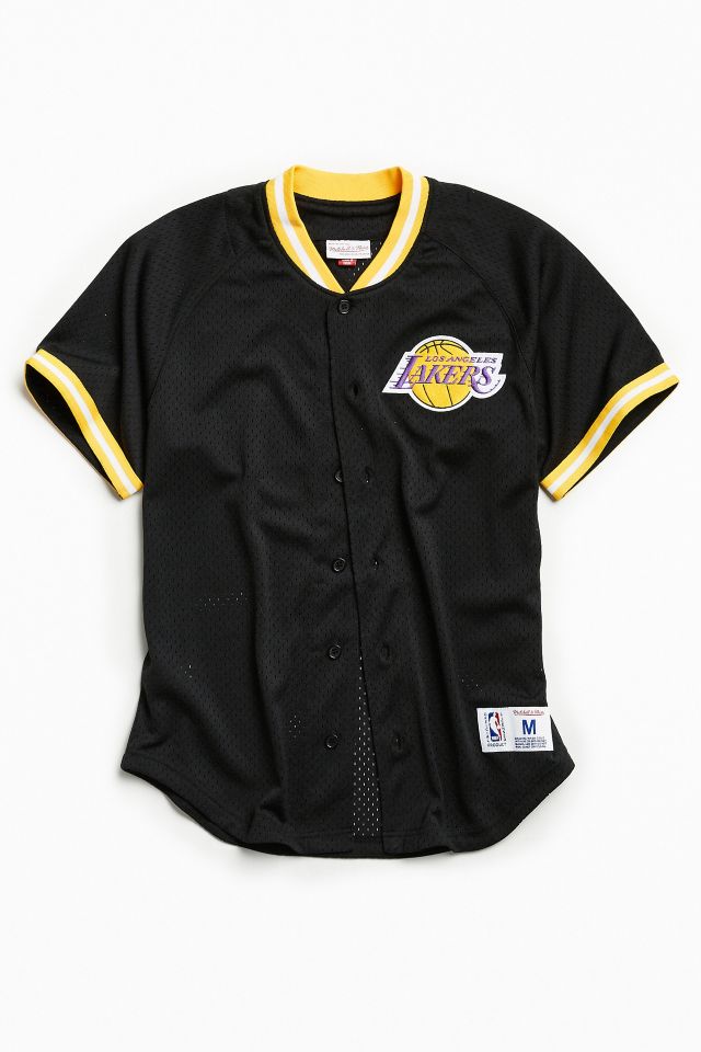 Mitchell & Ness Los Angeles Lakers Button Front Jersey